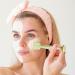 Virtcooy Silicone Face Brush | Mud Film Applicator Brush Reusable Double Head Silicone Face Washing Scrubber - Buy Online on GoSupps.com