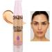 Coverage Concealer | Excellent Full Coverage Concealer Makeup for Acnes Concealer Spot Waterproof Spot Hide Makeup Cream for Stains Mole Aezon 05 Golden Gold - Buy Online on GoSupps.com
