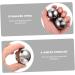 Lurrose Stainless Steel Stress Balls | 2-Piece Hand Massage Devices | Fitness & Health Balls for Relaxation & Exercise - Buy Online on GoSupps.com