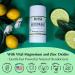 MONA BRANDS All Natural Magnesium Deodorant for Women & Men | Baking Soda & Aluminum Free (Bergamot Lemon) 2.65oz Bergamot Lemon (1-Pack) - Buy Online on GoSupps.com