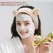 AHONEY Animals Ears Headbands - 4Pcs Cute Coral Fleece Makeup Spa Headbands for Women and Girls - Buy Online on GoSupps.com
