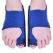 Couple Hallux Valgus Corrector Pedic Big toe separator relief sleeves more comfortable and breathable material for men and women Support (blue) Blue day and night