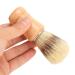 Handmade Beard Razor Brush - Wooden Handle Men's Shaving Brush with Dense Bristles for Home & Salon Use - Buy Online on GoSupps.com