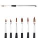 6pcs Nail Art Brush Set - Professional Design & Detailing Tools for Shellac & UV Liner - International Shipping Available - Buy Online on GoSupps.com