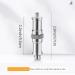 3pc Metal Male Convertor Threaded Screw Adapter Set for Studio Light Stand & Accessories - Buy Online on GoSupps.com
