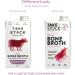 Premium Beef Bone Broth: Delicious & Natural Liquid Stock | High Protein, Low Calorie, Rich in Collagen | 500ml - Buy Online on GoSupps.com