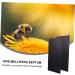 GANAZONO 6 Pcs Nest Foundation Beeswax Honey Frame Foundation Honeycomb Beekeeping Equipment Waxed Hive Deep Black 42.5X21.4CM - Buy Online on GoSupps.com