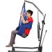 Patient Lift Slings Medical Transfer Equipment for Patients Shower Commode Transfer Helper 4 Point Support Transfer Cushion of Lift Device 330lb Capacity Divided-Leg Sling Blue M Blue Medium - Buy Online on GoSupps.com
