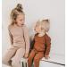 20 Colours Ribbed Pyjama for Unisex Boys and Girls | DreamBuy Loungewear for Babies, Women, and Men | 6-12 Months | Caramel - Buy Online on GoSupps.com