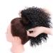 Buy Afro Kinky Curly Clip In Ponytail Wig - 25cm 120g - Natural Black Extensions for African Hair - Buy Online on GoSupps.com