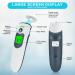 Touchless Forehead & Ear Thermometer - Accurate Infrared Digital Thermometer for Adults & Kids with Fever Alarm & LCD Display - Buy Online on GoSupps.com