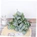 Zerodeko 12pcs Simulated Eucalyptus Leaves Party Decors Real Touch Green Leaf Home Decor Home Plant Decors Vase Floral Arrangement Greenery Decor Faux Plastic Fake Plant Wedding - Buy Online on GoSupps.com