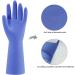 Buy Colorful Rubber Kitchen Dishwashing Gloves - 4 Pairs Reusable & Non-Slip for Dishes & Cleaning - Flexible Medium Size (Blue Pink Yellow Orange - Buy Online on GoSupps.com