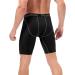 Roadbox Men's Compression Shorts 1 & 3 Pack - Quick-Drying Baselayer Underwear for Running (Black) - Buy Online on GoSupps.com