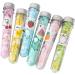 WsjiaboFux 6Pcs Colors Random Shipping Boxes Portable Disposable Paper Soap Confetti Soap Sheets Flakes for Washing Hand Wash Cleansers