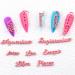12 Constellations 3D Pink Nail Charms - Alloy Zodiac Rhinestones for Acrylic Nails | Nail Art Supplies - Buy Online on GoSupps.com