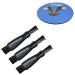 HQRP 3-Pack Cleaning Brush for Braun 340s-4 370 350cc 370cc 370cc-4 350cc-4 Contour Classic Model 380 5877 5887 5888 Electric Shaver Trimmer
