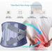 Orthopedic Back Support Belt - Lumbar Spine Decompression Corset for Pain Relief Sciatica Scoliosis & Herniated Disc | Blue XL Size - Buy Online on GoSupps.com