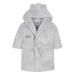 Style It Up Personalised Baby Kids Girls Boys Matching Set Dressing Gown Plush Fleece Robe Soft Cosy Velvet Warm Embroidery Gift 3-4 Years Grey