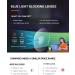Buy Ade Wu Children's Anti-Blue Light Glasses | TR90 Round Frame for Boys & Girls - Blue Light Filter & Anti-Fatigue - Buy Online on GoSupps.com