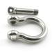 Heyous 1/2 Inch 12mm Screw Pin Anchor Shackle Stainless Steel Heavy Duty Bow Shape Load Clamp for Chains Wirerope Lifting Paracord Outdoor Camping Survival Rope Bracelets - Buy Online on GoSupps.com