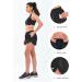 Allzero Women's Running Shorts | Quick Dry Workout Shorts | Lightweight Active Sports Training Shorts - Black Large - Buy Online on GoSupps.com