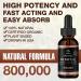 High Potency Hemp Oil 3 Pack - 800,000 Extra Strength for Relaxation, Calming, Sleep, Anxiety & Stress - Natural Hemp Tincture - Organic, Vegan, Non-GMO - USA Grown - 1 Fl Oz (Pack of 3) - Buy Online on GoSupps.com