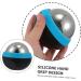 Beaupretty Stainless Steel Massage Ball for Children - Multifunctional Manual Massage Device for Muscle Relief & Foot Massage 8.3x7.5x7cm - Blue - Buy Online on GoSupps.com