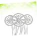 DOITOOL Tiara Rhinestone Hairpin Bridal Hair Comb Bridal Headdress Wedding Headpiece Bride European and American The Photo - Buy Online on GoSupps.com