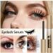 Lash Growth Serum for Longer Fuller Eyelashes - 5mL Vegan Eyelash Enhancer with Botanical Complex - Nourishes Lash Follicles Reduces Breakage - Safe for Sensitive Eyes & Contact Lens Wearers - Buy Online on GoSupps.com