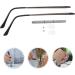 Ulechnovo 5 Sets of Glasses Screwdrivers - Metal Sunglasses Repair Tools | 14.2x4cm | Durable Frame & Temple Arm Fixing - Buy Online on GoSupps.com