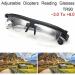 Luckky Vifocus Adjustable Dial Glasses - 2 Pieces for Close & Distant Vision Perfect Adjustable Reading Goggles - Buy Online on GoSupps.com