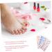 FRCOLOR 30 Sheets toenail Stickers Nail Art Patches u as postizas decoradas Nail Stickers Full Nail Wraps Plastic Fake Nails Summer Stickers Nail Gel Toenails Sticker Child Applique Oval Assorted Colorx5pcs 10X5.5X0.1CMx5pcs - Buy Online on GoSupps.com