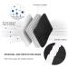 100 Pack Kids Black Disposable Face Masks - 3 Ply Individually Wrapped Non-Woven Masks for Boys and Girls - Buy Online on GoSupps.com