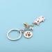 Ensianth Dog Keychain | Perfect Gifts for Dog Lovers | Puppy Paw Print Keyring for Dog Owners - Buy Online on GoSupps.com