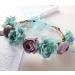 Moamun 3PCs Handmade Flower Floor Crown | Bridal Floral Halo Headband for Weddings & Photo Shoots - Buy Online on GoSupps.com