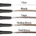 Crayon 2-en-1 pour les yeux et les sourcils stick liftant pour le stylisme des longue tenue et r sistant l'eau pour un trac facile de l'eyeliner et des sourcils naturels. (Taupe) - Buy Online on GoSupps.com