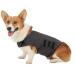 Kelivol fear coat for dogs anxiety alloy jacket soothing light changing vest used to keep comfort for dogs fear of fireworks / thunderstorm.(M dark gray) M dark gray