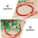 WRITWAA 16 Pcs Buddhist Red Bracelet Dainty Bracelets Red DIY Bracelet Hand Jewelry Woven Bracelets Bulk Bracelets Adjustable Red Braided Bracelets Men and Women Rope Manual Accessories 12x12cmx5pcs Redx5pcs - Buy Online on GoSupps.com