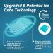 Comfcube Lower Back Ice Pack - 2 Hours Long Lasting Cold Therapy for Back Pain Relief, Injuries, Sciatica, Coccyx and Swelling - Flexible Wrap for Back Surgery Recovery - Buy Online on GoSupps.com