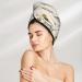 Hair Towel Wrap with Button - Quick Drying Hair Turban for Women | Little Birds Design - Buy Online on GoSupps.com