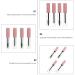 OHPHCALL 12 Pcs Eyeliner Stick Makeup Travel Containers Eyelash Cream Bottle Transparent Mascara The Pet Pink - Buy Online on GoSupps.com