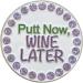 Giggle Golf Bling Putt Now Wine Later Golf Ball Marker with Hat Clip - Buy Online on GoSupps.com