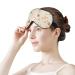 Light-Blocking Sleep Mask - Flower Beehive Cartoon Bee Eye Mask for Women | Comfortable Adjustable Blindfold - Buy Online on GoSupps.com
