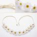 Sunflower Hair Wreath Set - Festival & Bridal Flower Headband Duo - Buy Online on GoSupps.com