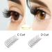 Premade Volume Eyelash Extensions 8D-D-0.07 | Short Stem Fans 9-20mm | C & D Curl Volume Lash Extensions - Buy Online on GoSupps.com
