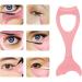 Reusable Eyelinear Stencil Eye Shadow Template Silicone Eye Makeup Assistant Tool Ultra thin Precision Eye Liner Makeup Brushes Set Best Fit for Makeup Handicap and Novice Makeup Pink - Buy Online on GoSupps.com