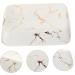 Amosfun 2 Pcs Soap Box Mini Trash Can Pla- Soap Holder Bath Soap Holder Black Soap Dish Soap Storage Dish Stainless Steel Utensil Holder Delicate Garbage Can Travel Ceramics White - Buy Online on GoSupps.com