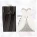 HOMSFOU 100pcs Gift Boxes Candy Box Paper Bridegroom 1 count (Pack of 1) stripe - Buy Online on GoSupps.com