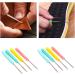 4 Pcs Plastic Handle Scratch Awl sewing DIY Tool Set for Handicrafts - Buy Online on GoSupps.com